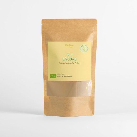 Baobab pulver verpackung