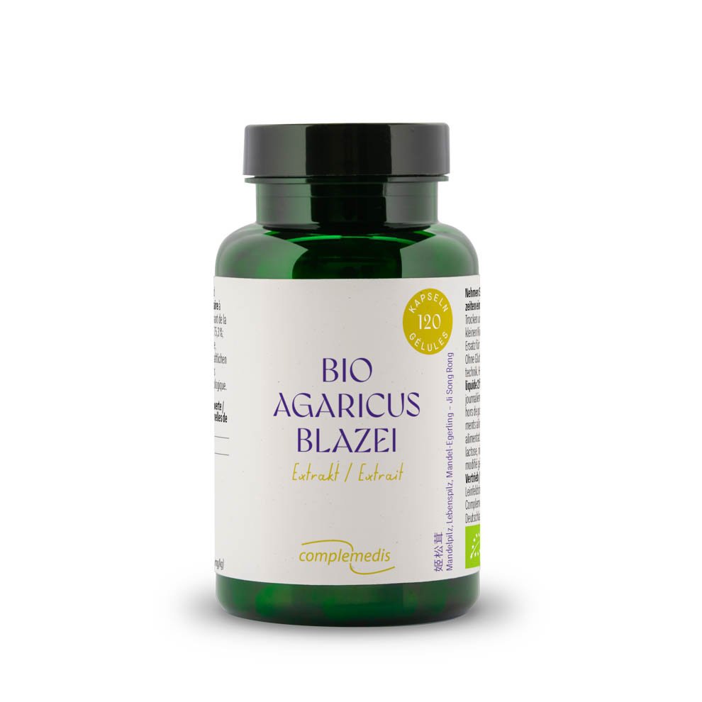 Bio agaricus blazei extrakt kapseln